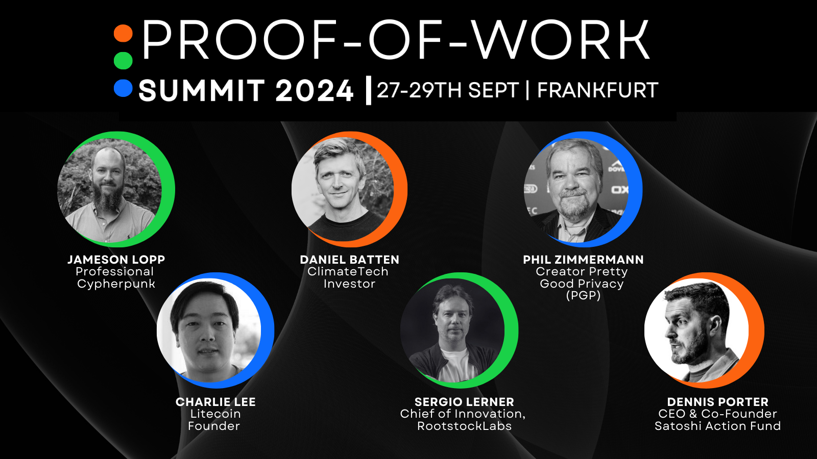 Unleashing the Power of Proof-of-Work: Join Us in Frankfurt for the Second  Annual POW Summit!